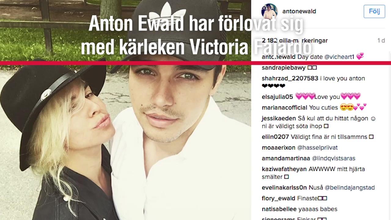 Anton Ewald har förlovat sig