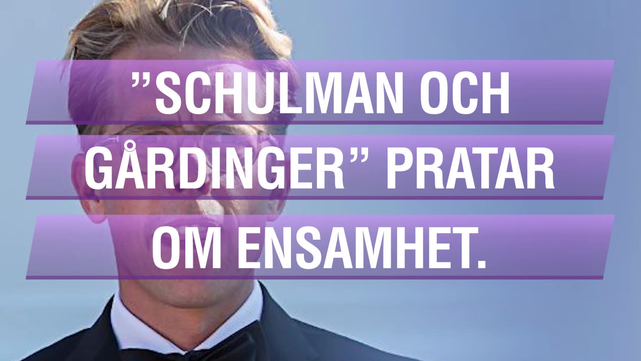 Calle Schulman om att vara ensam
