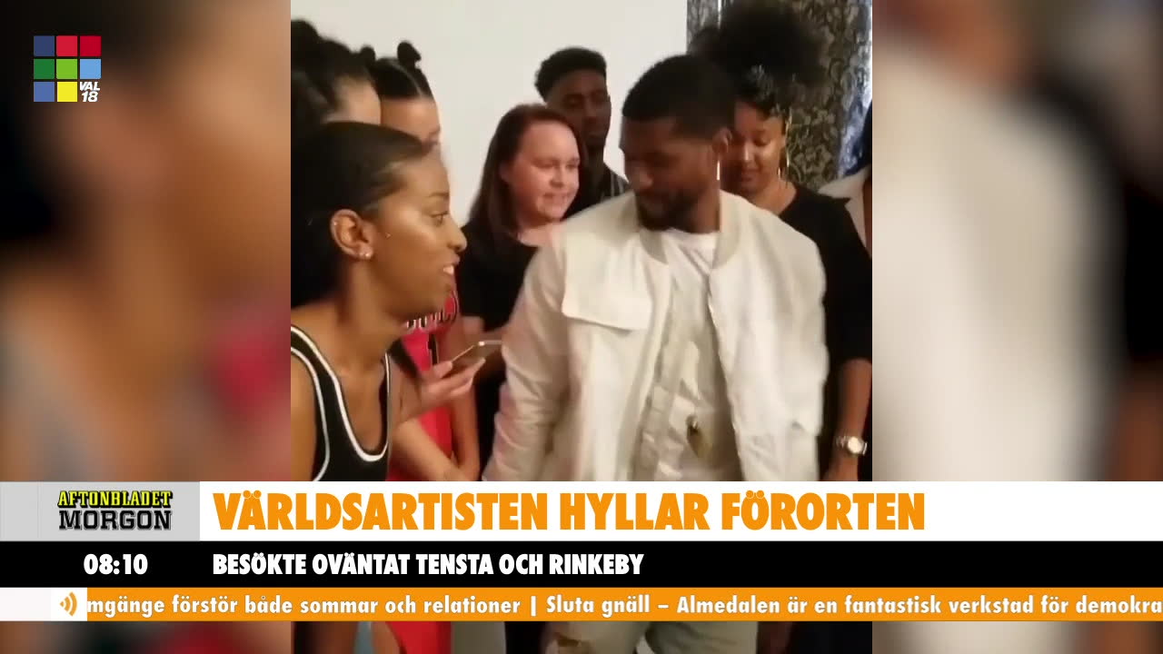 Usher känslosamma tack till Tensta och Rinkeby