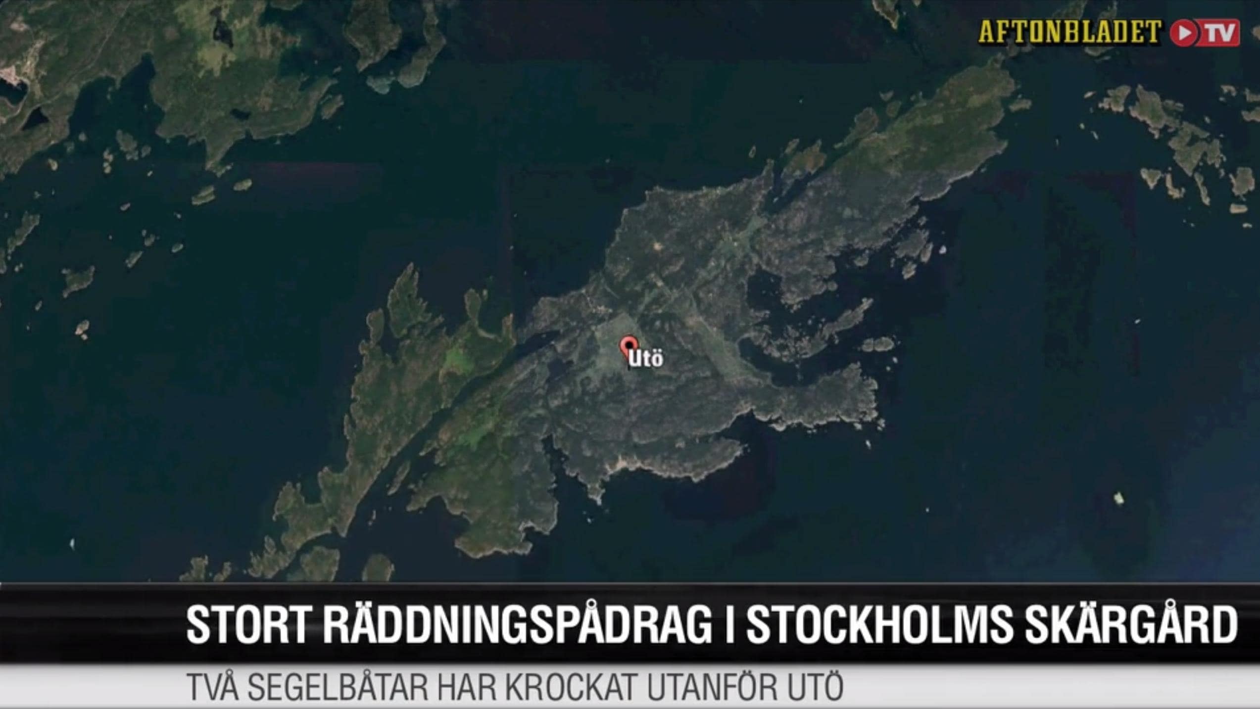 En skadad efter båtkollision i Stockholms skärgård