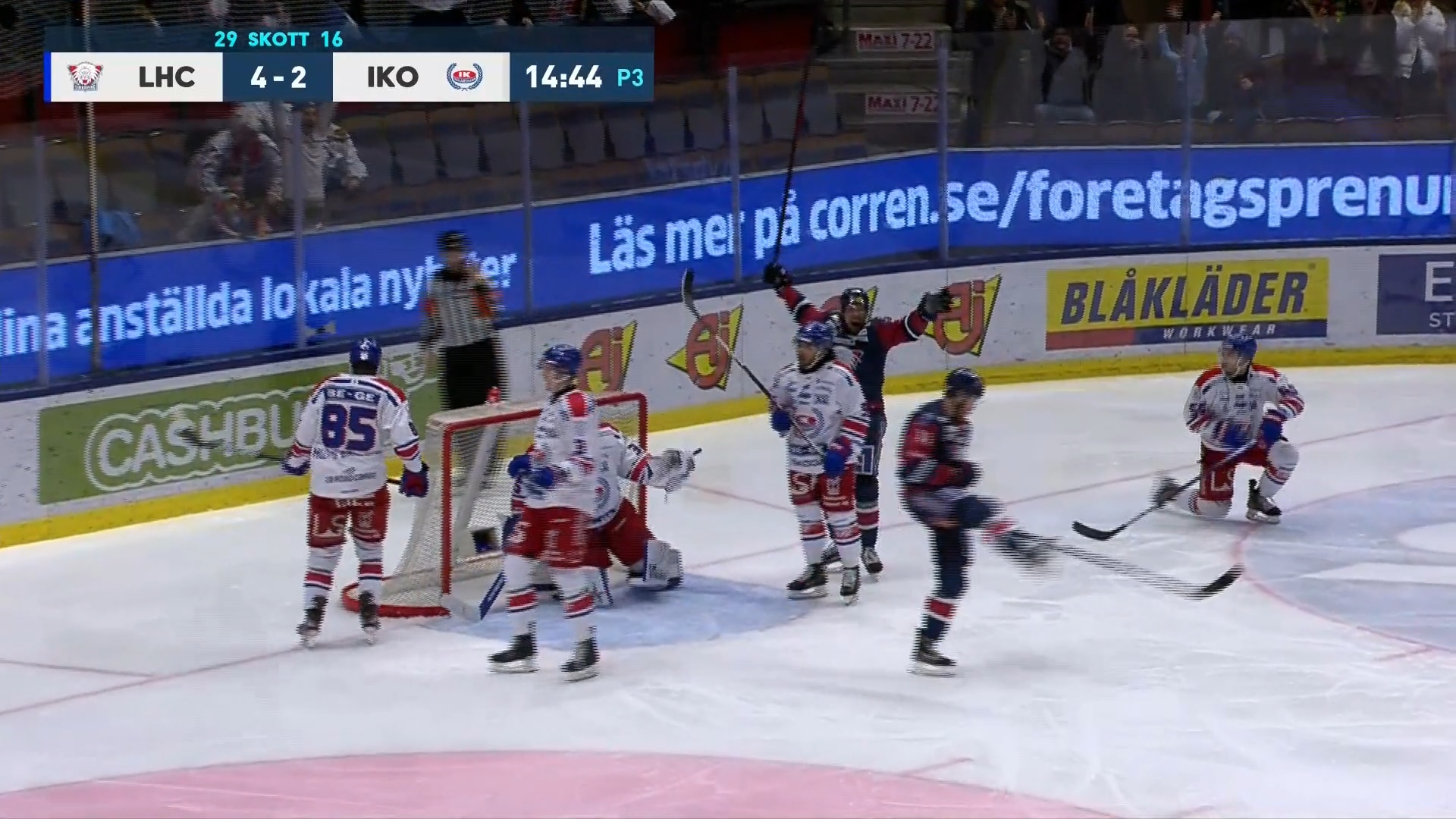 96 timmar långa SHL-matchen avslutad – se höjdpunkterna här