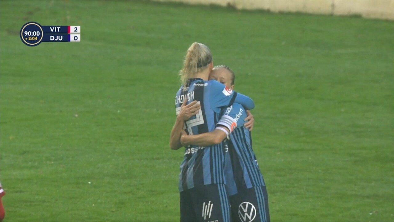 Djurgården klarade sig kvar trots förlust