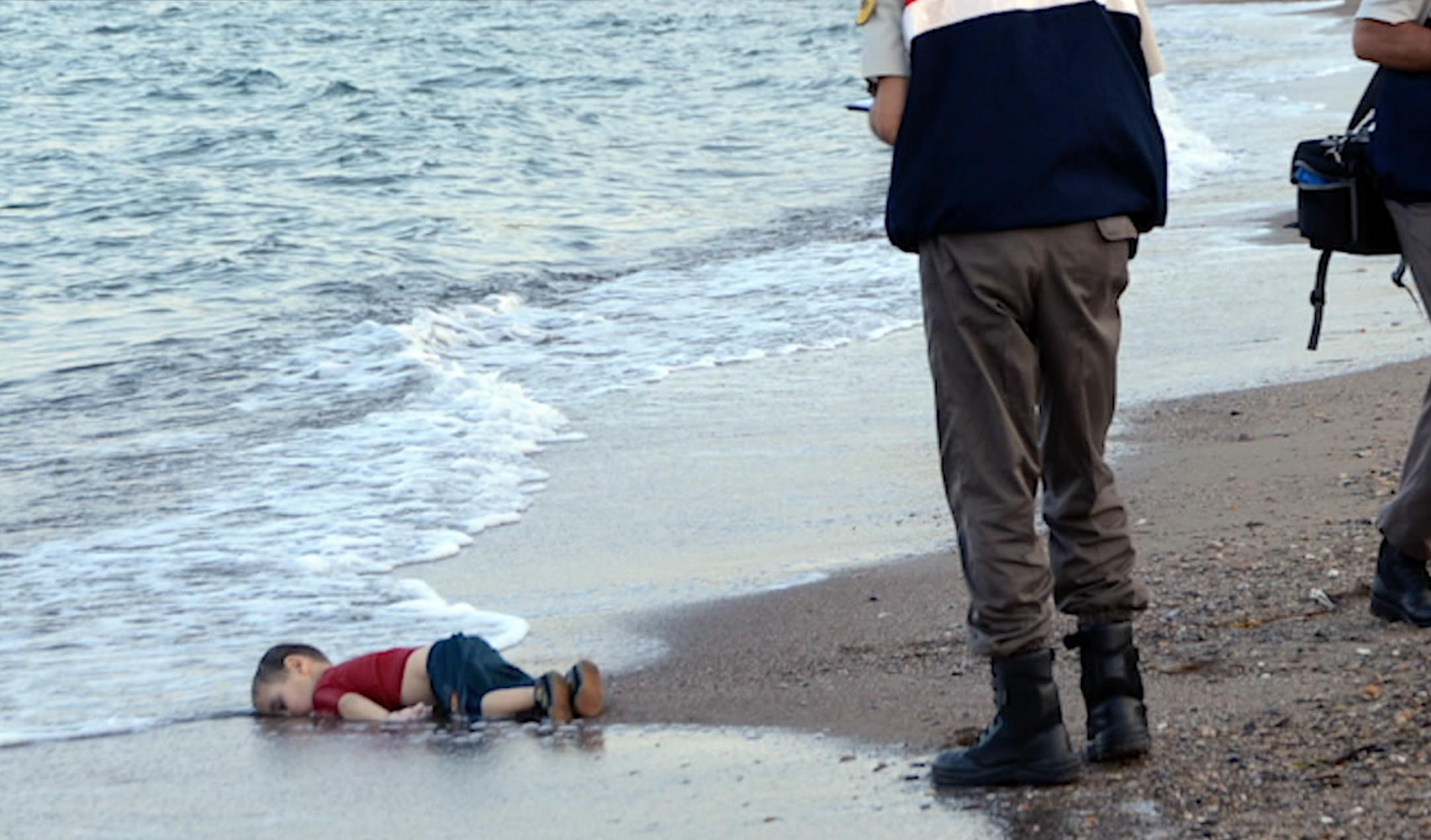 Ett år sedan den uppmärksammade bilden på Alan