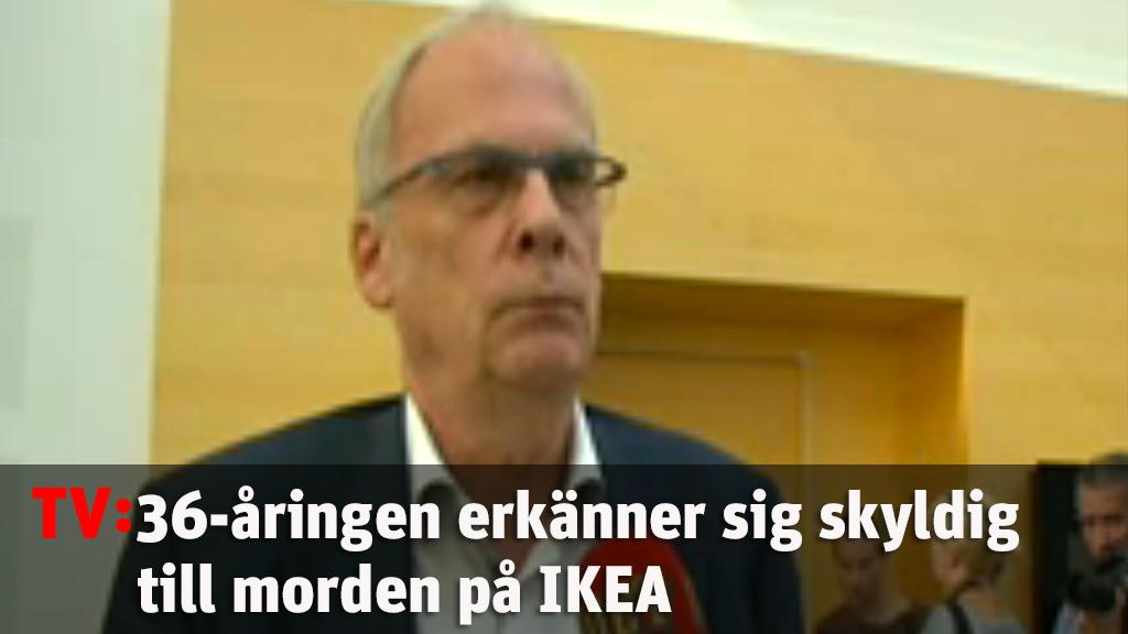 Erkänner båda morden på IKEA