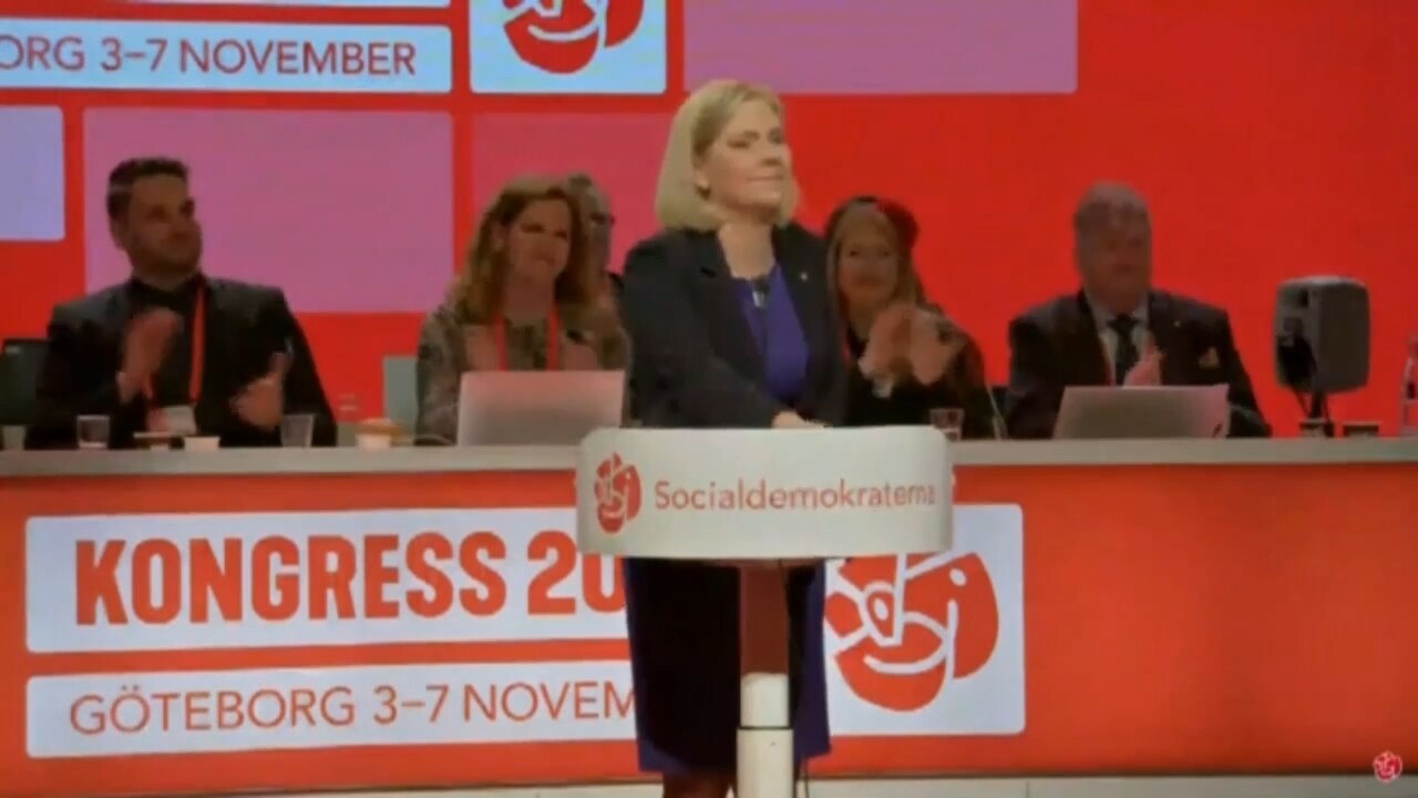 Magdalena Anderssons Installationstal Från S Kongressen 2021 Se Hela Talet Aftonbladet Tv 2258