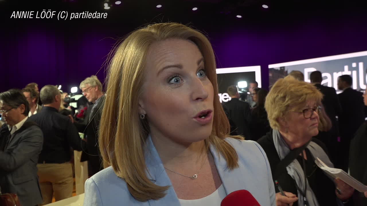 Annie Lööf (C): ”Ovant att debattera mot Alliansen”