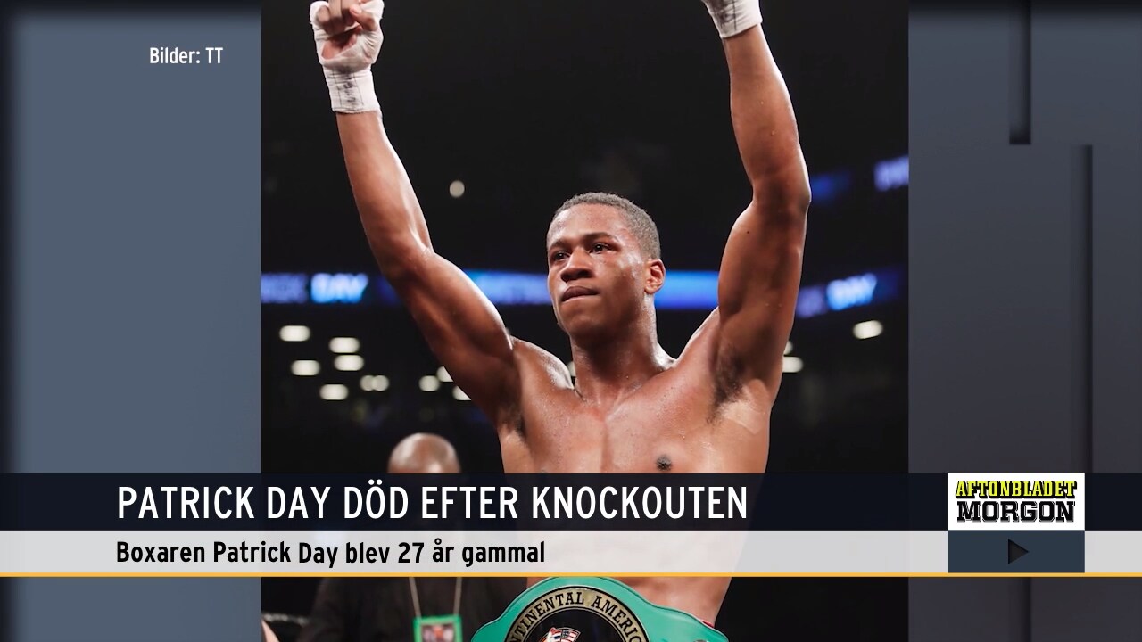 Proffsboxaren Patrick Day död – efter knockout