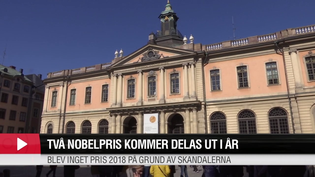 Två Nobelpris kommer delas ut i år