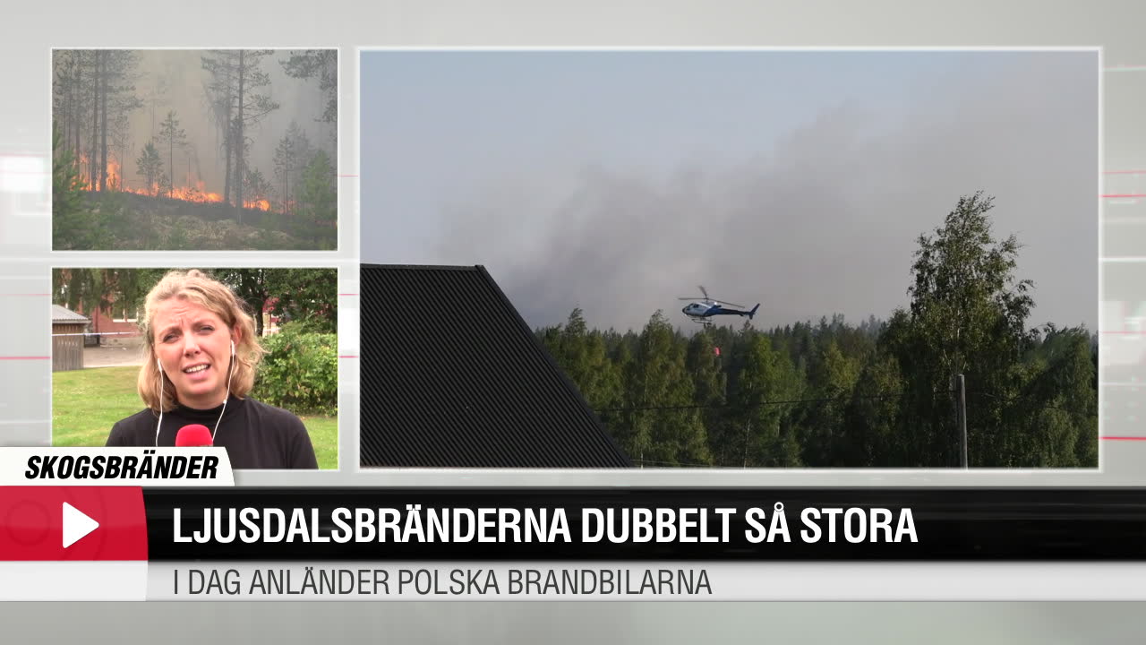 Ljusdalsbränderna dubbelt så stora