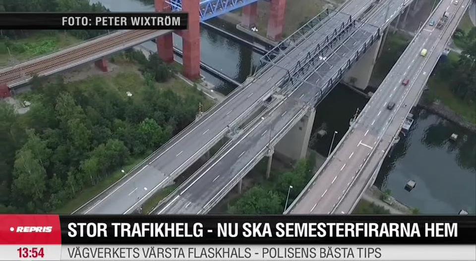 Stor trafikhelg – varning för köer