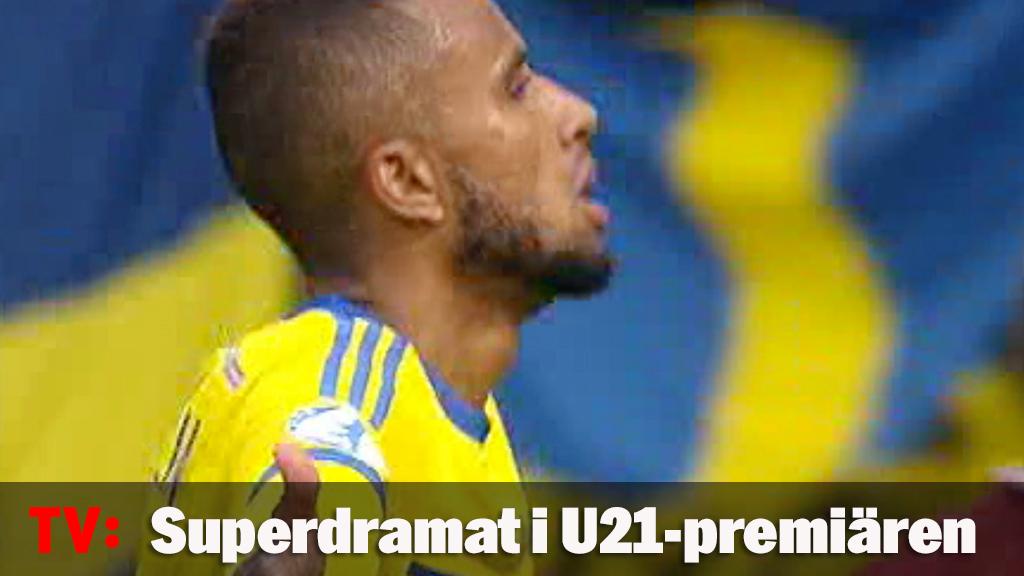 Se superdramat i U21-premiären