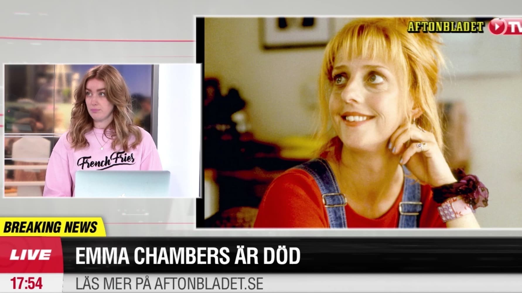 Notting Hill-skådespelaren Emma Chambers död