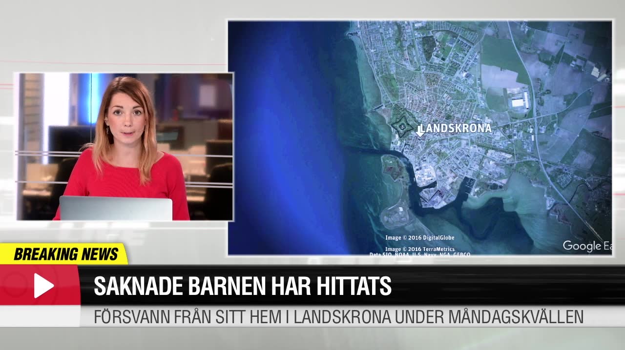 Saknade barnen i Landskrona har hittats