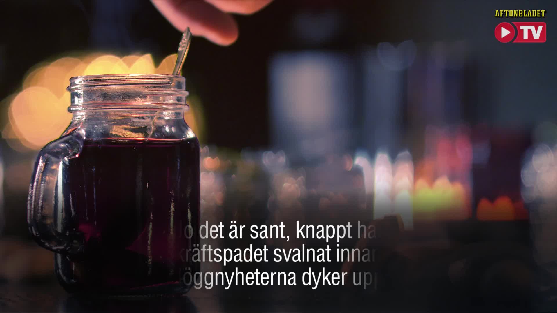 Nu kommer glöggnyheterna