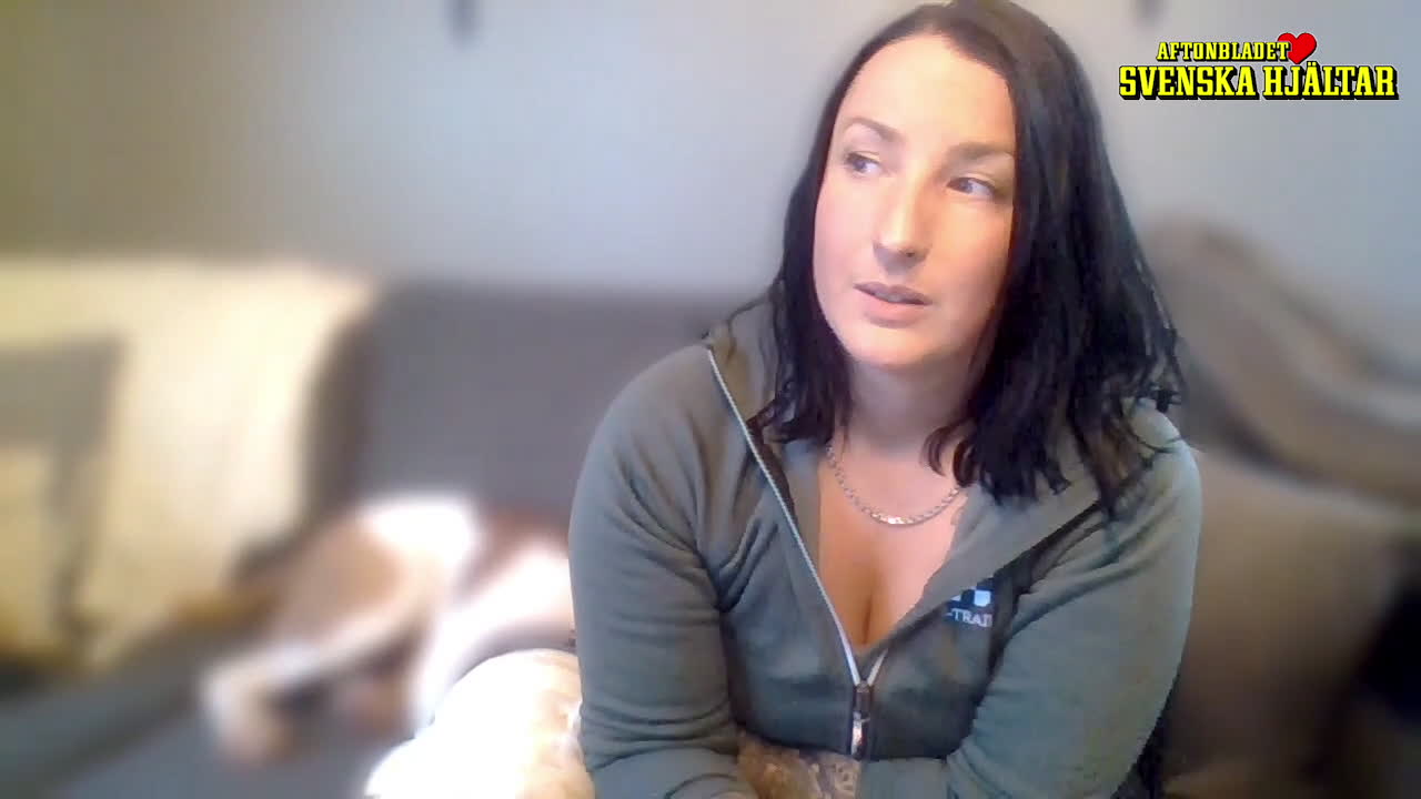 Sofia: "Jag tog i ganska rejält"