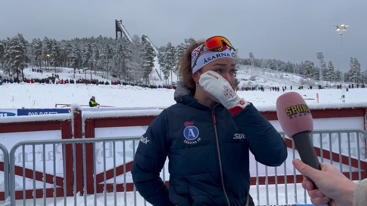 Moa Lundgren i tårar: ”Skrek vafan gör du!?”