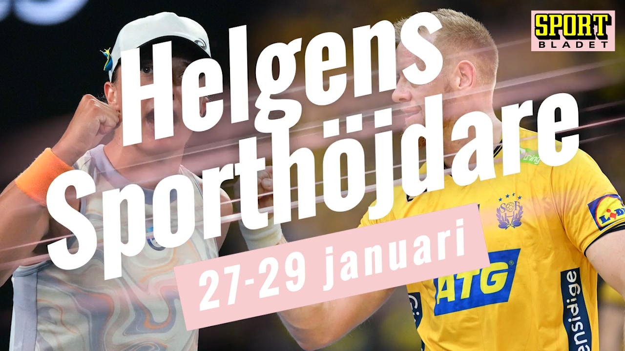 Här är helgens sporthöjdare 27-29 januari