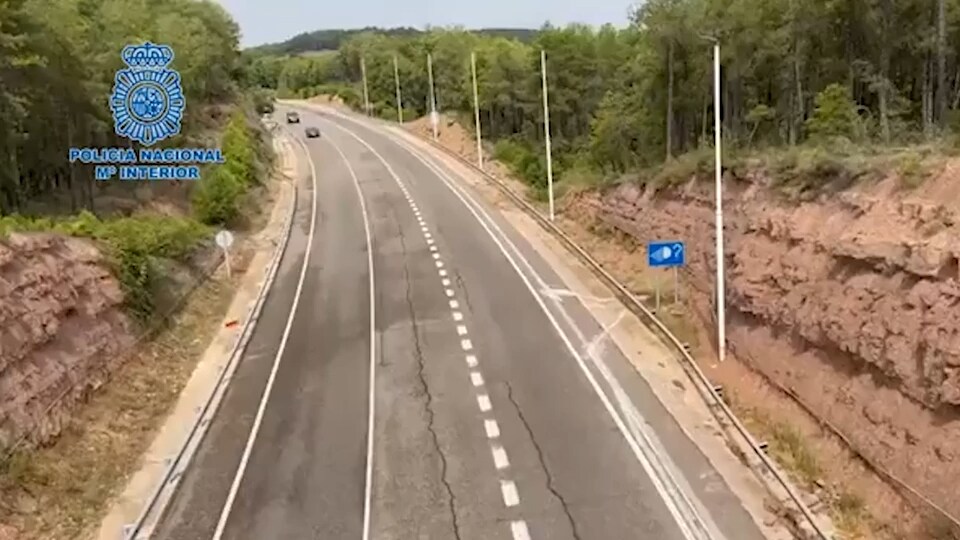 Här stoppar polisen sabotage – innan cykeltävlingen