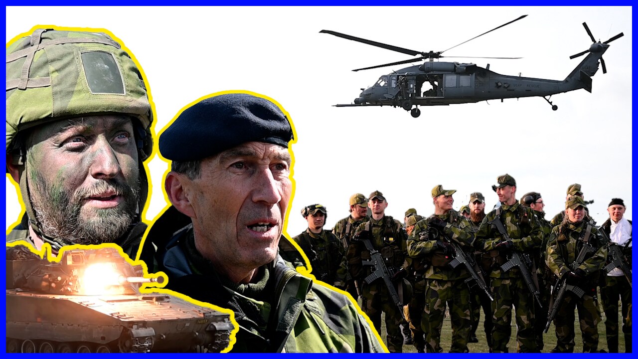 Så ska Sverige vinna om kriget kommer – Se militärövningen Aurora 23