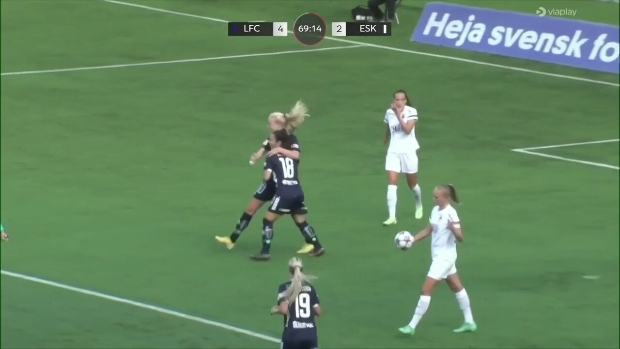 Linköpings kross – fyra mål av skyttedrottningen