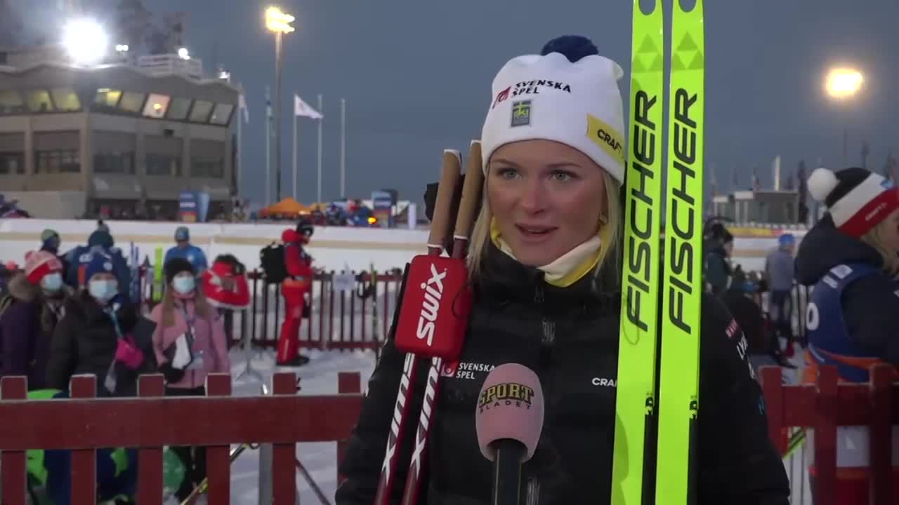 Karlsson: "Det var ett Frida Karlsson ryck"