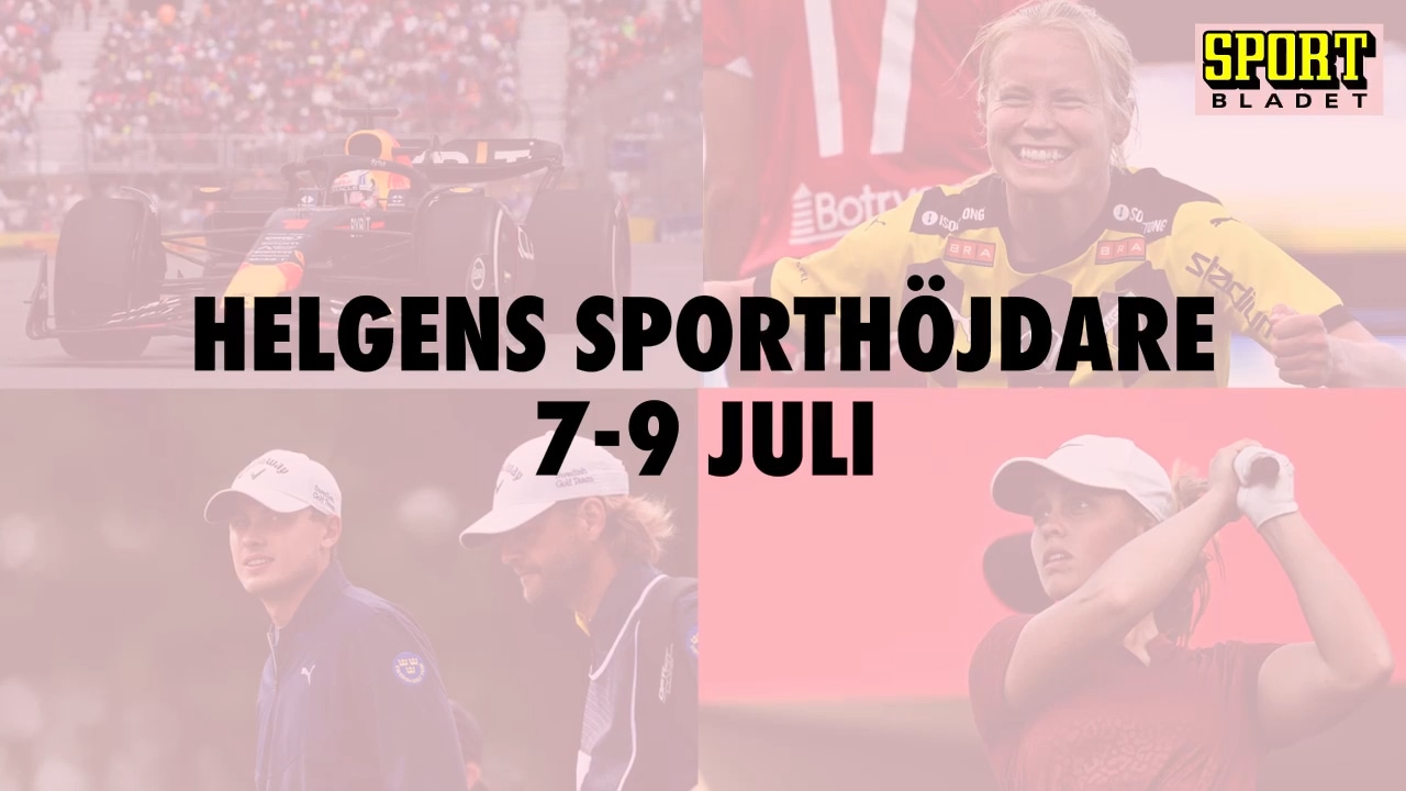 Här är helgens sporthöjdare 7–9 juli