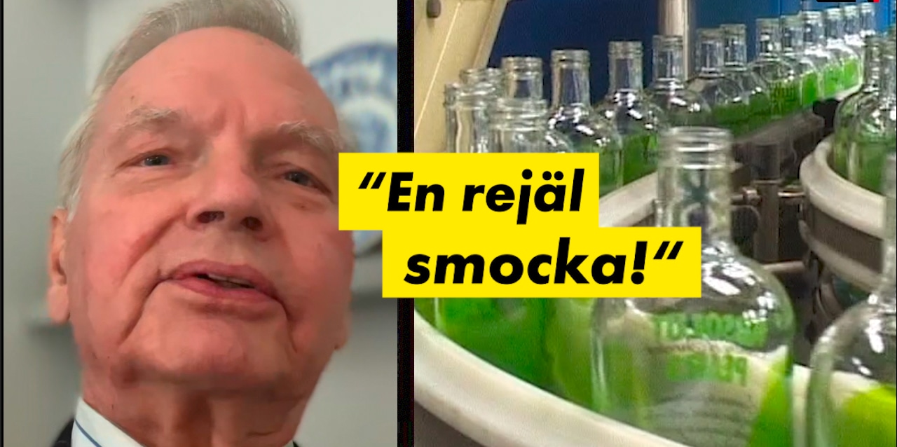 Carl Jan uppmuntrar vodkaexport till Ryssland: “En rejäl smocka”