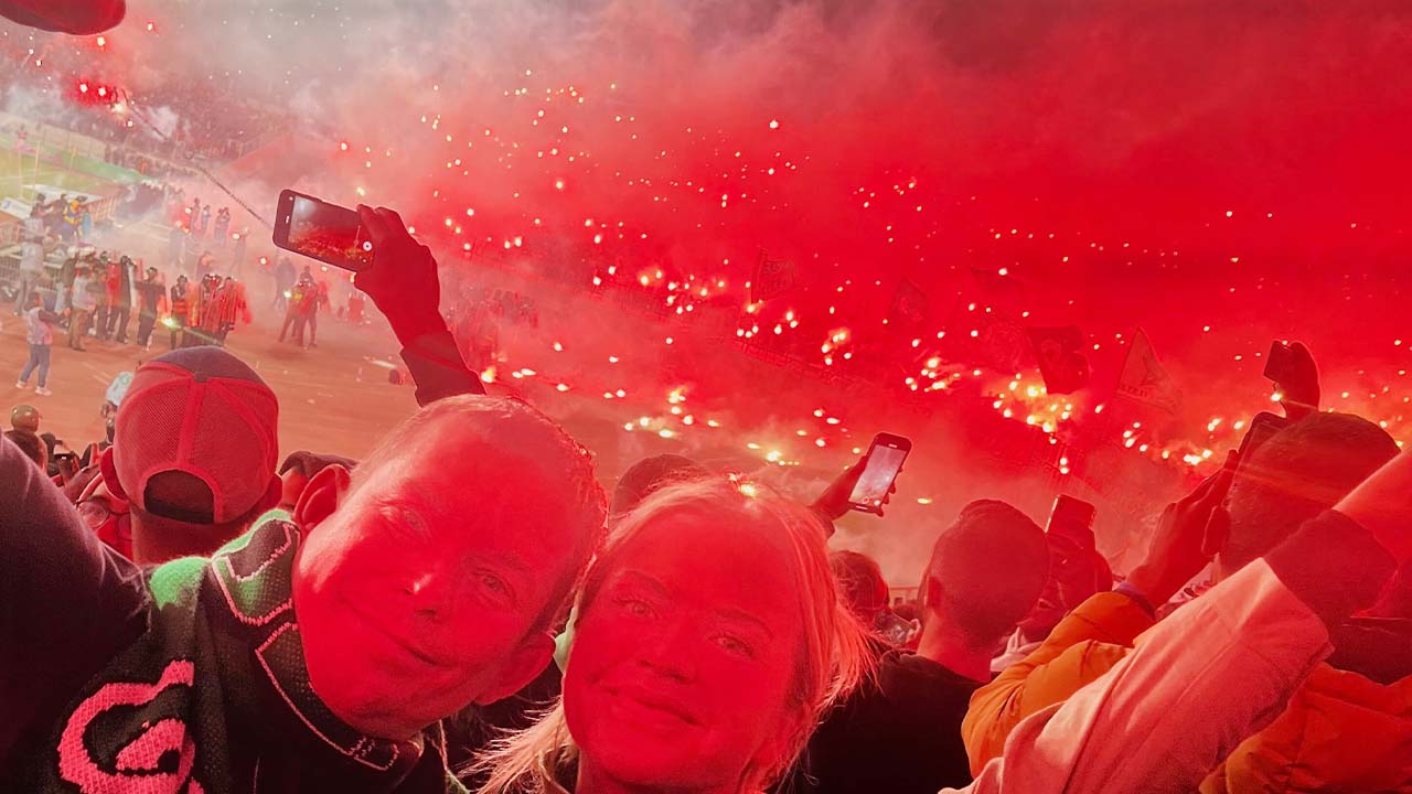 Går på derby i Marocko: “Det bästa jag sett – bästa jag upplevt”