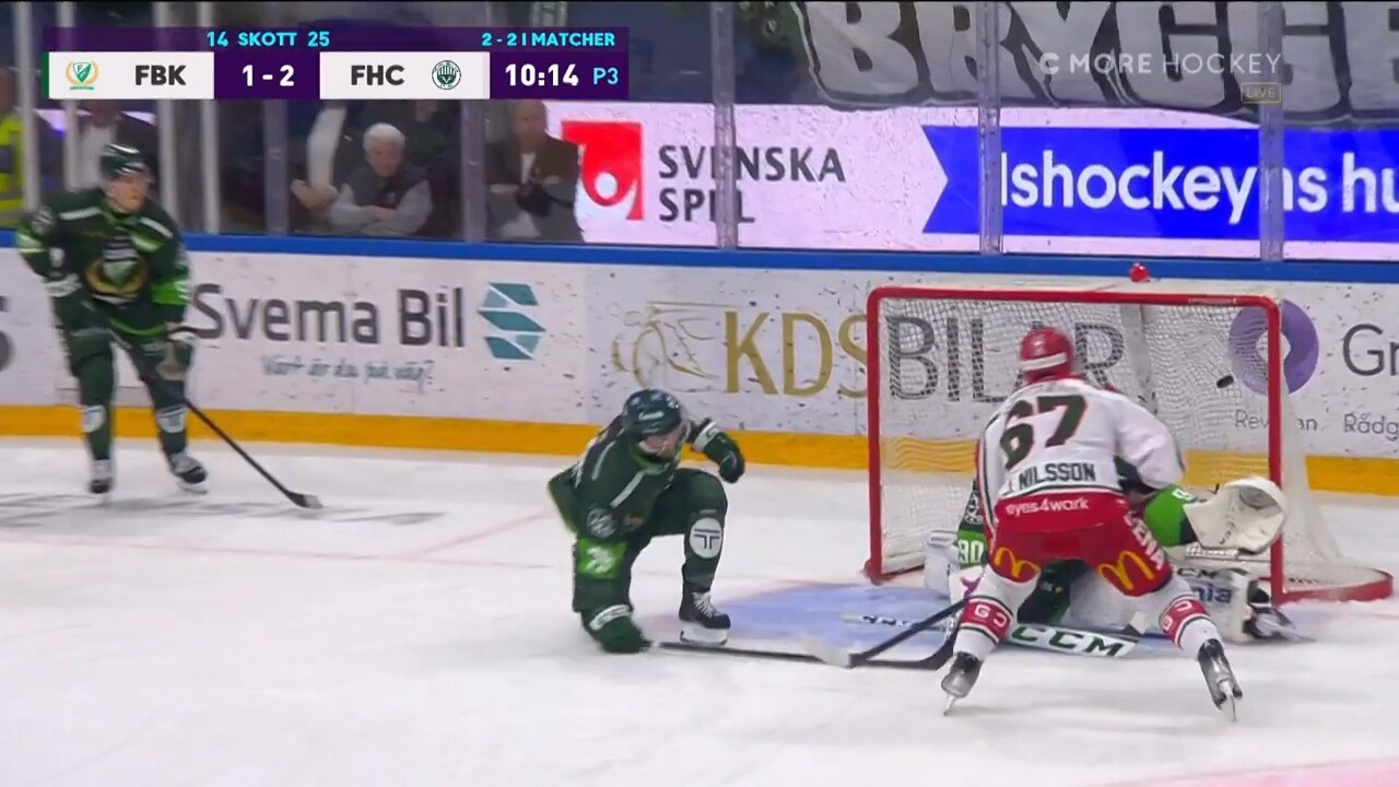 Frölunda en match från semifinal – se målen