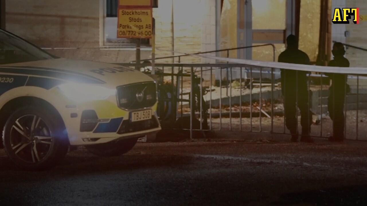 Kraftig explosion i södra Stockholm