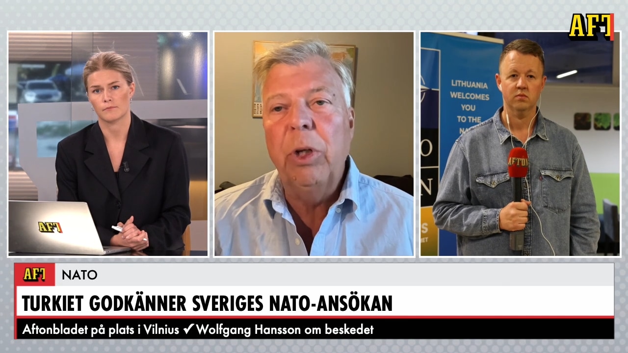 Turkiet godkänner Sveriges Natoansökan: "Har dragit ut på sitt ja"