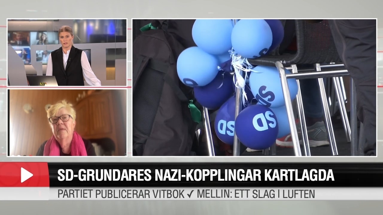 SD-grundares nazi-kopplingar kartlagda – Mellin: Ett slag i luften