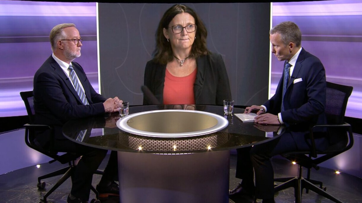 Johan Pehrson om Cecilia Malmström: "Finns en underliggande kritik"