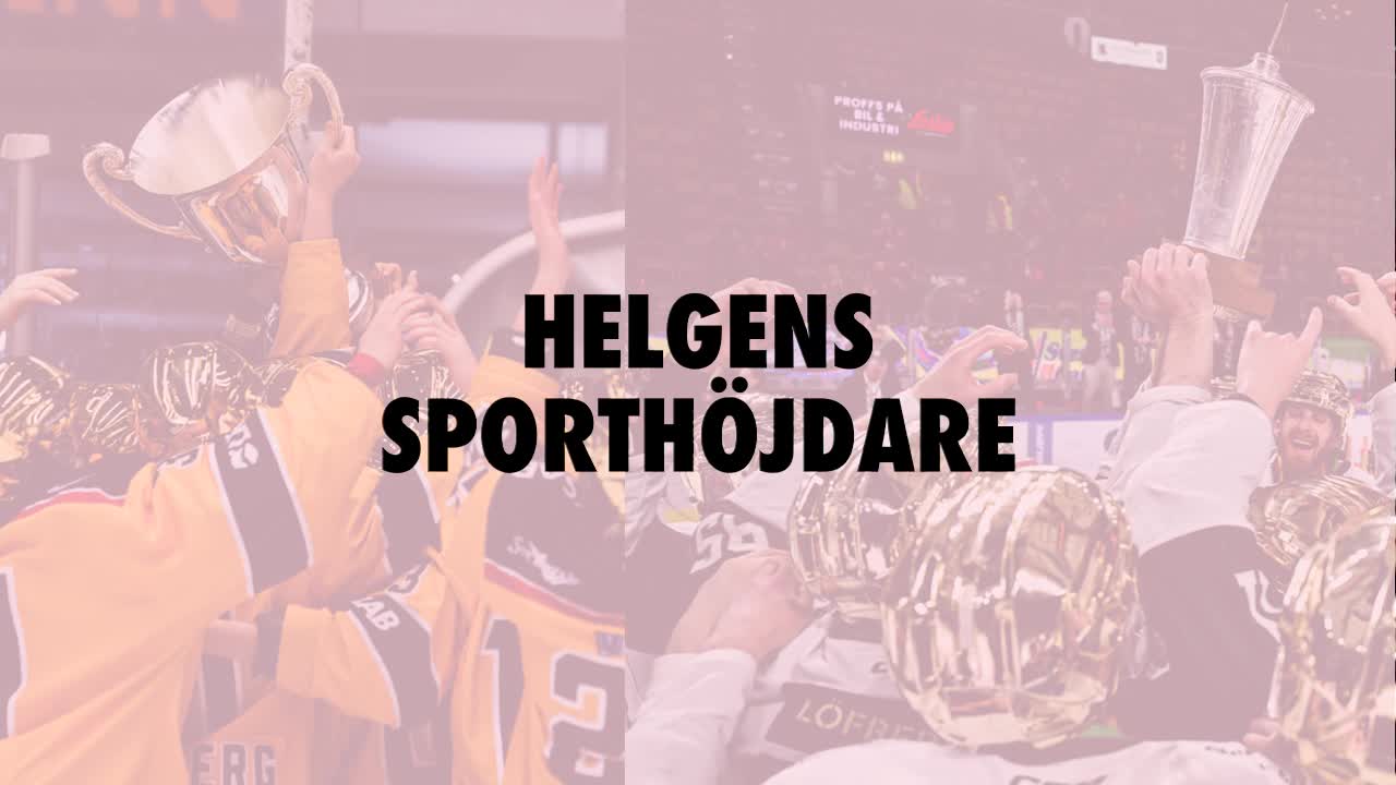 Här är helgens sporthöjdare 16-18 september