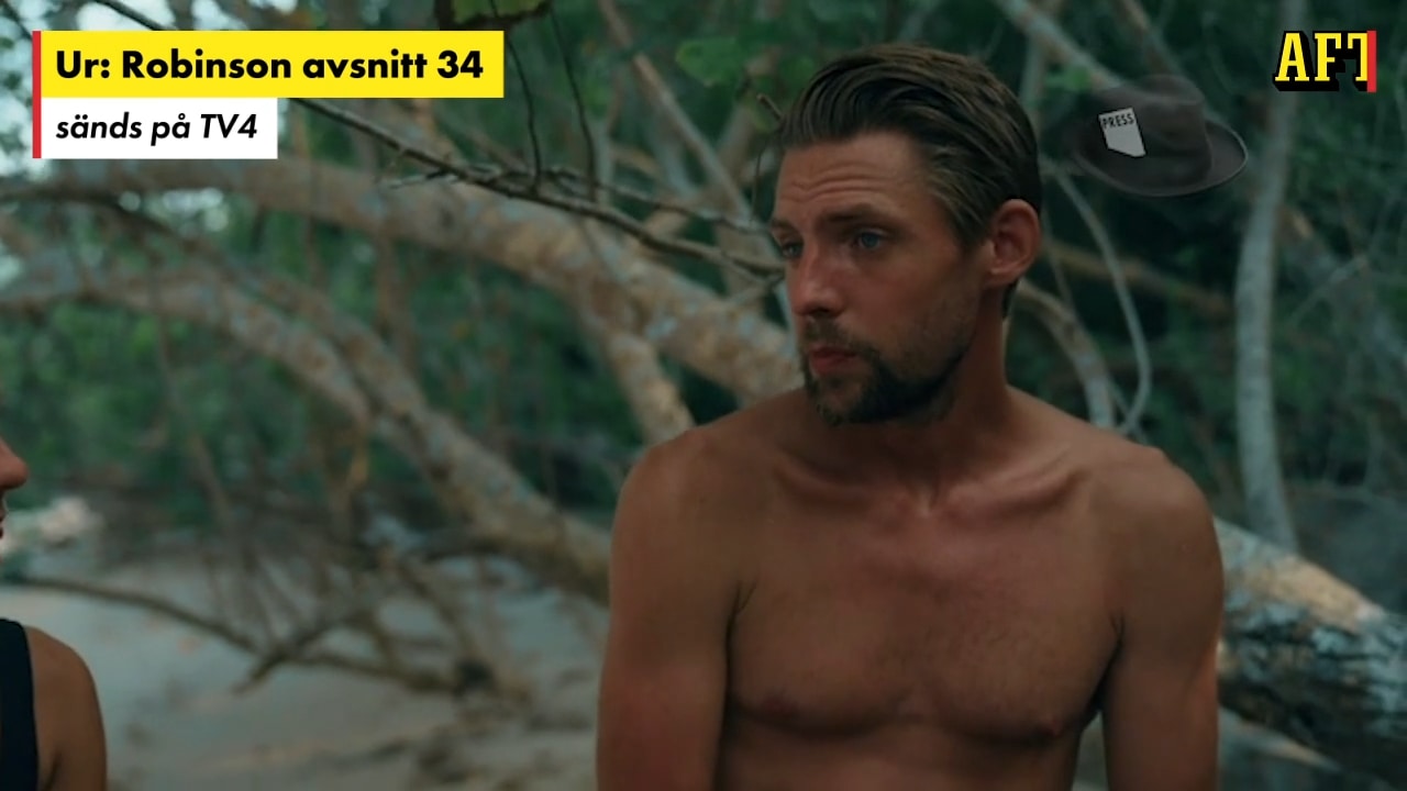 "Jag tvingas säga till henne att pappa är död" – Ur: Robinson avsnitt 34