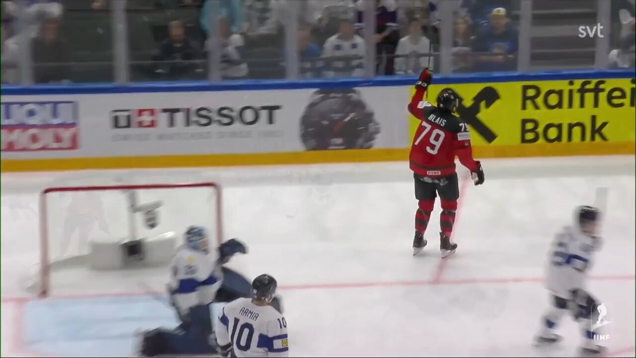 Här åker Finland ut ur VM – förlust mot Kanada