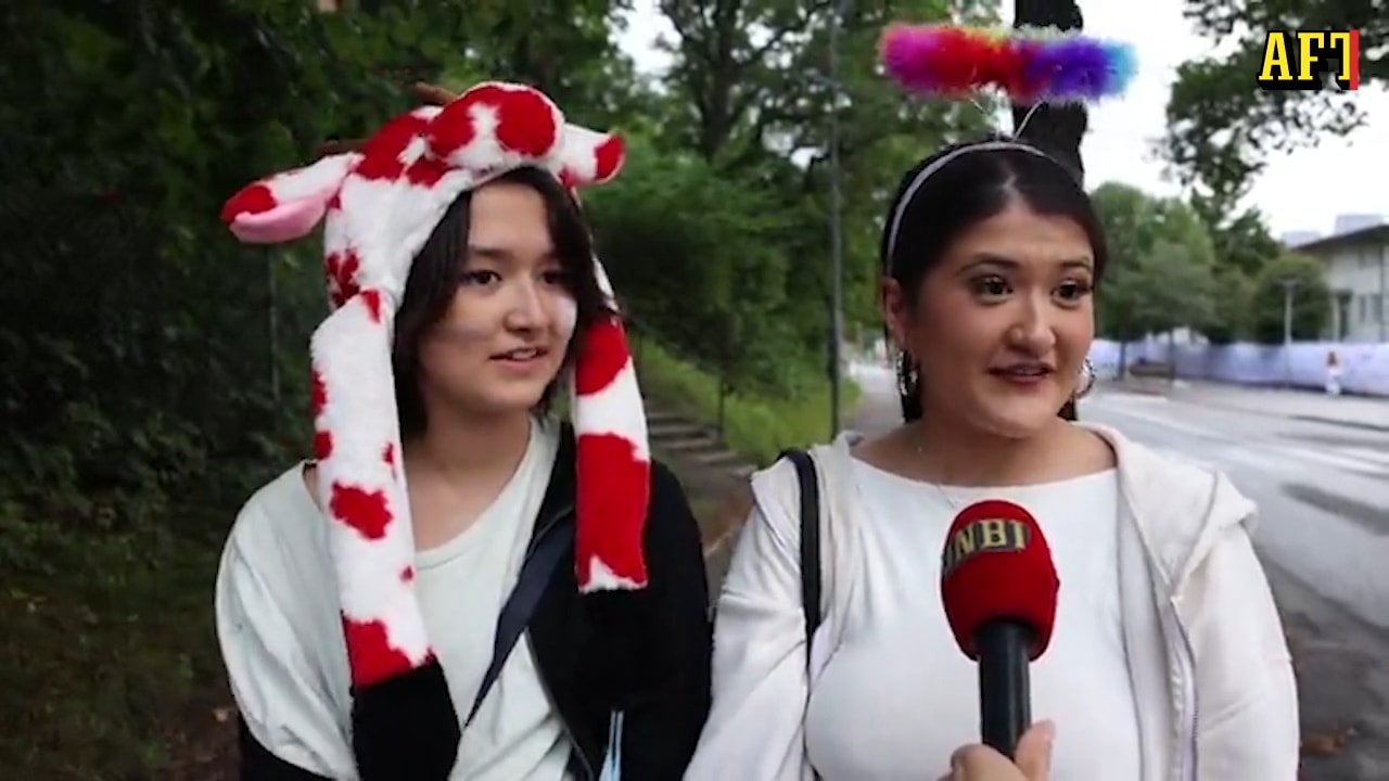 Pridebesökare: ”Alla ska få vara vem fan man vill”