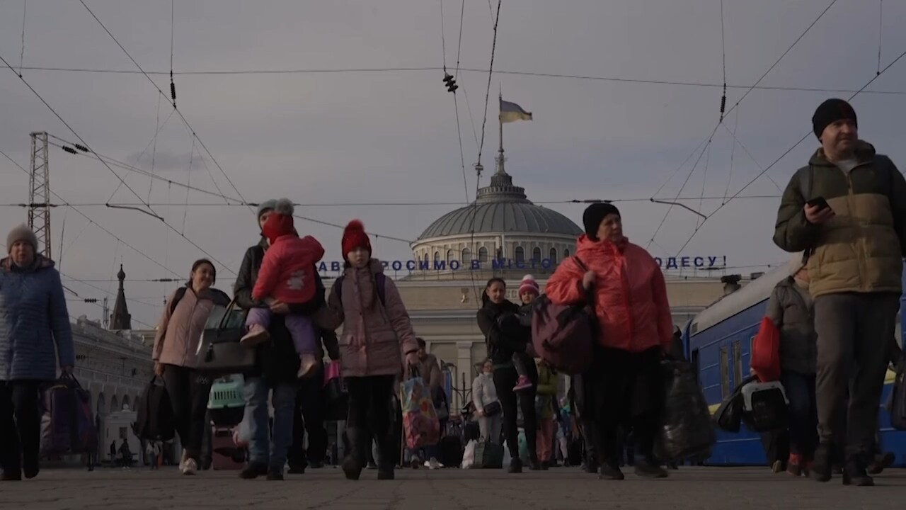 Ukraina: 13 000 000 människor på flykt undan kriget