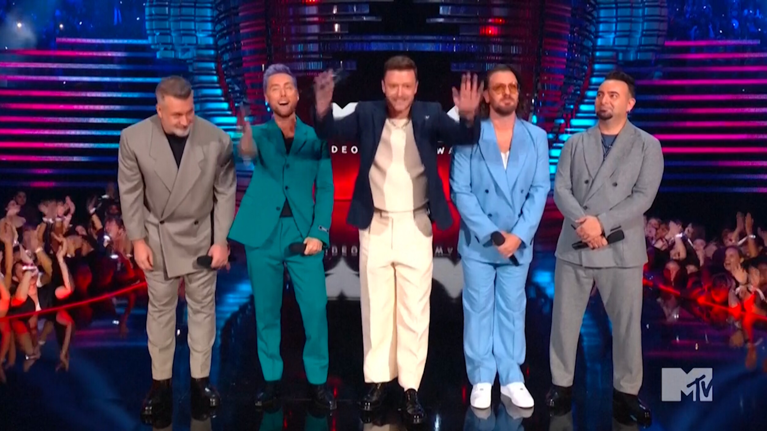 NSync återförenade på MTV Video Music Awards. Aftonbladet TV