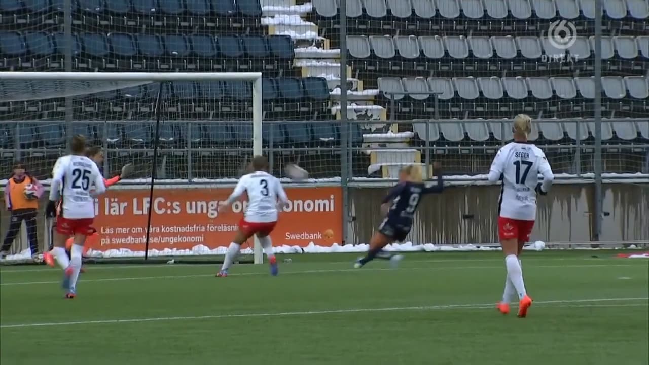 Här kör Linköping över Rosengård – vinner med 4-1