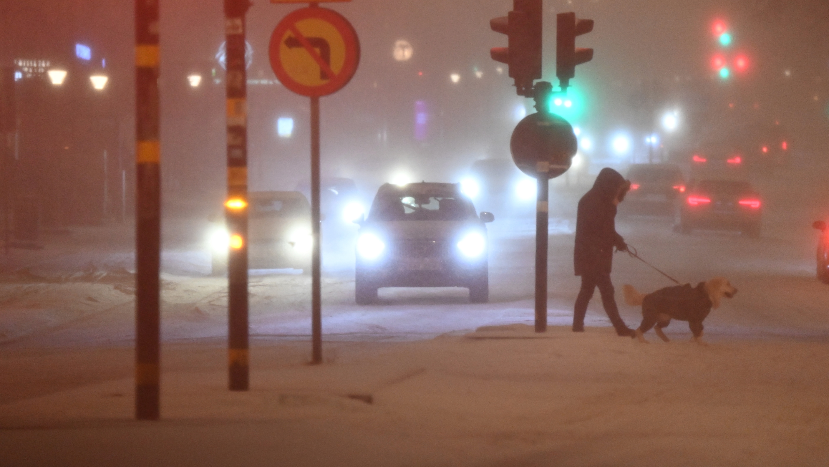 Meteorologen: ”Kallt och snöigt väder resten av veckan”