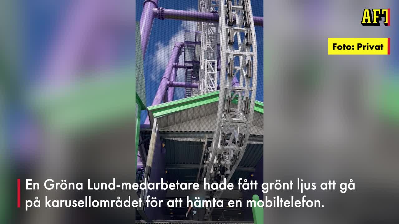 Här träffas Gröna Lund-medarbetaren av karusellen