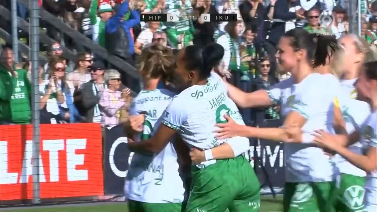 Hammarby vann med 2–0 mot Uppsala