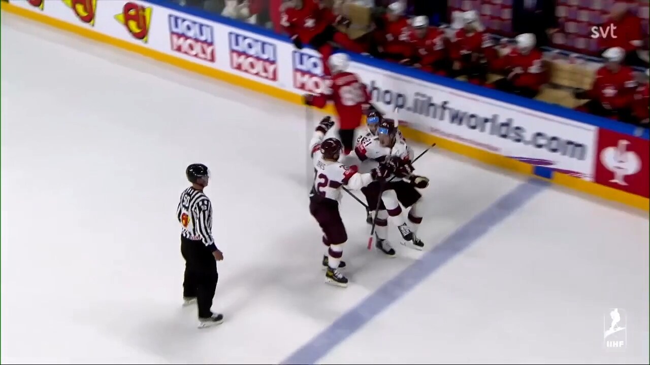 Lettland skräller mot Schweiz – möter Sverige i kvartsfinal