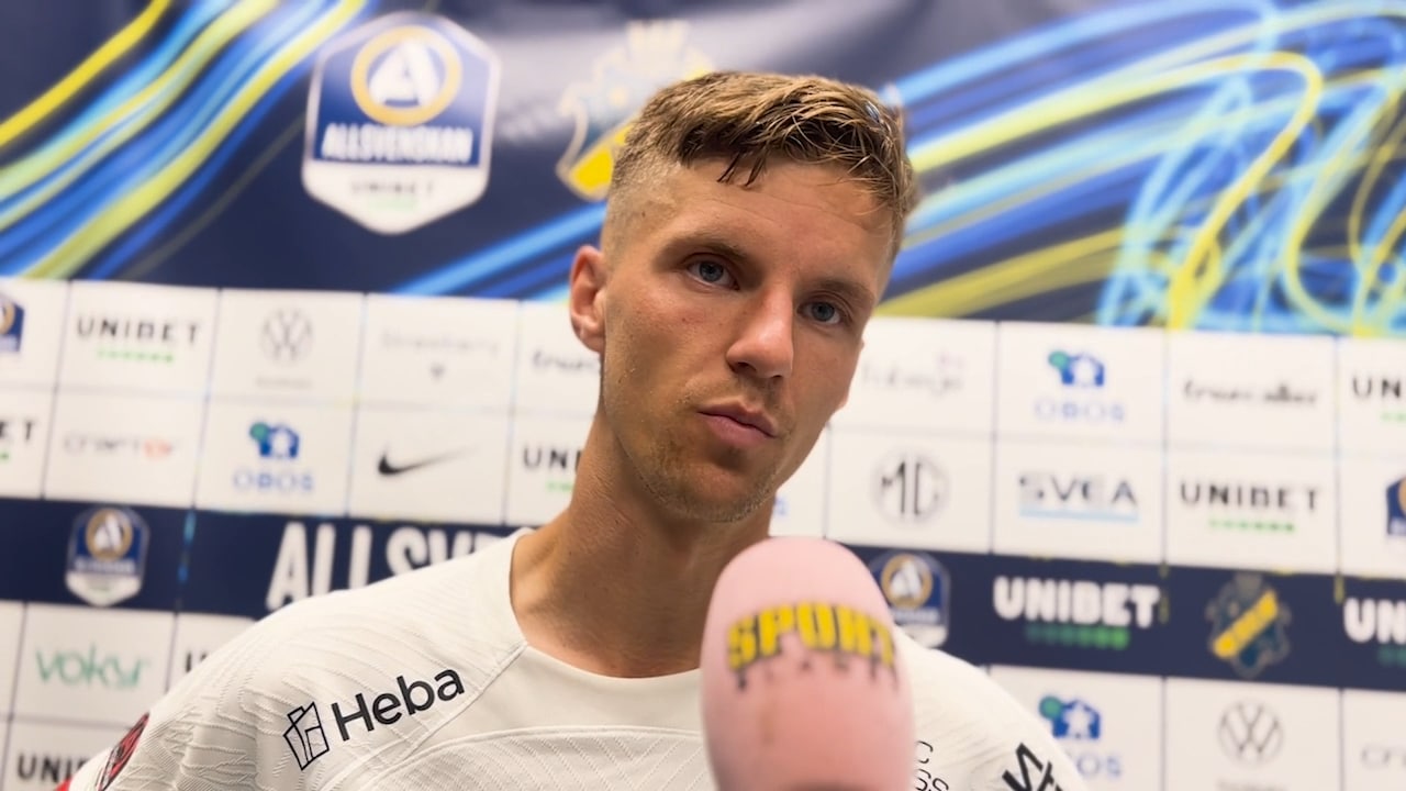 "Där måste vi ta med oss tre poäng"