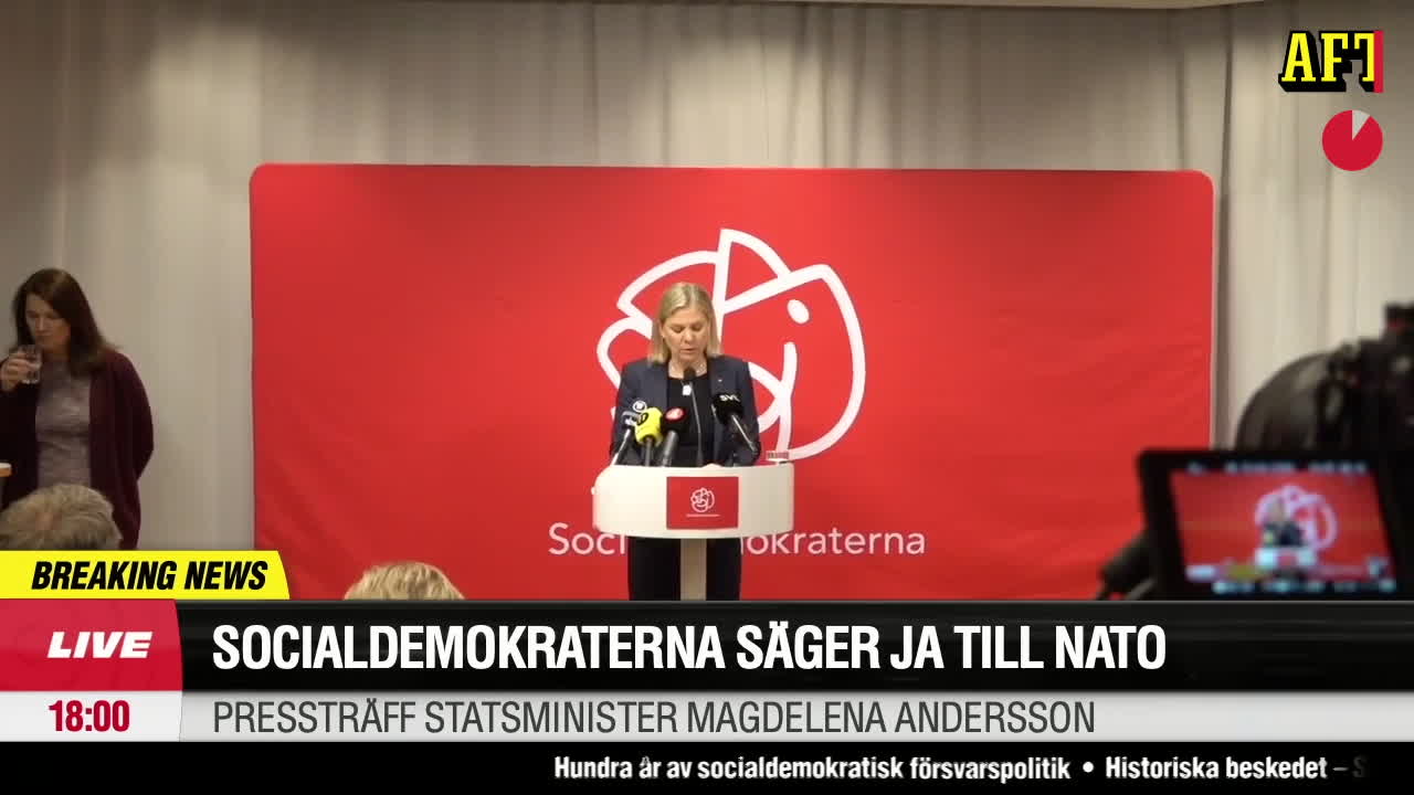 Socialdemokraternas historiska besked: ”Alliansfriheten har tjänat oss väl, men kommer inte göra det i framtiden”