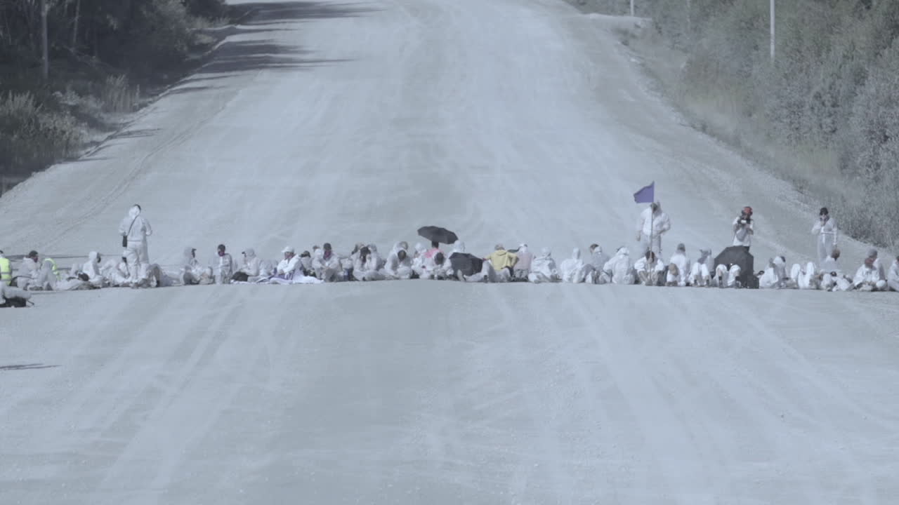 Klimataktion på Gotland