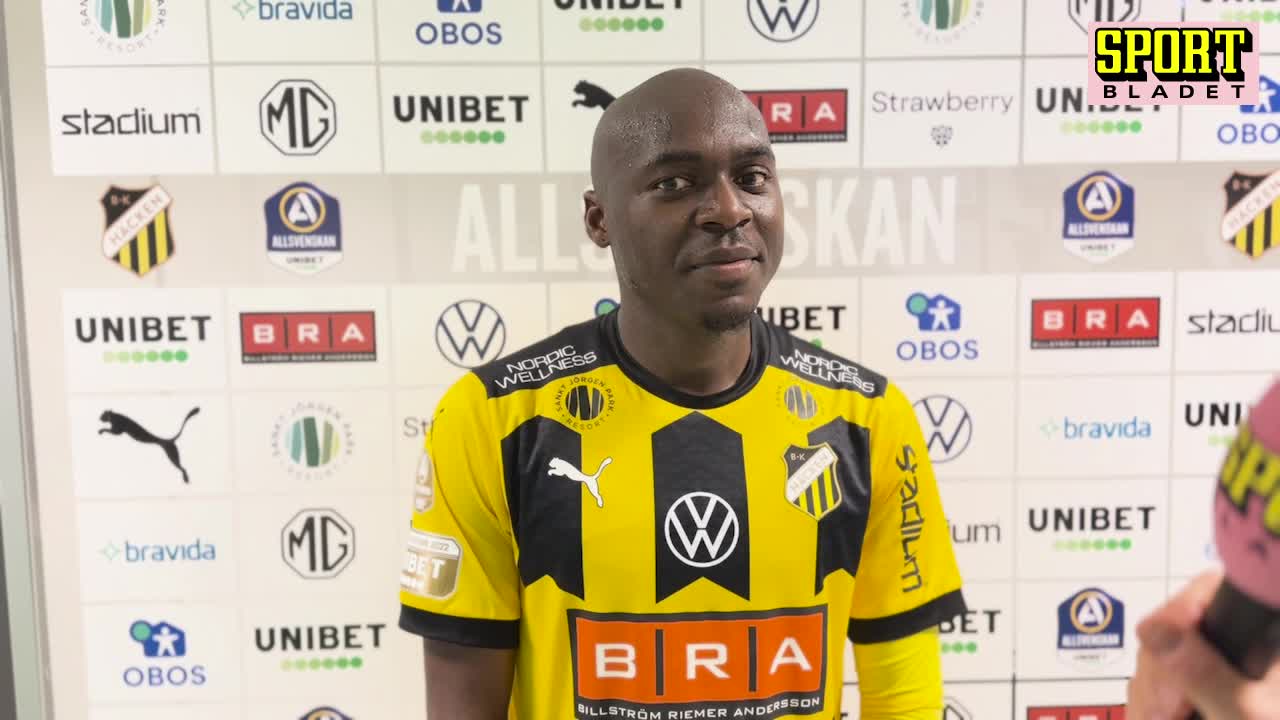 Edward Chilufya stor matchhjälte för Häcken