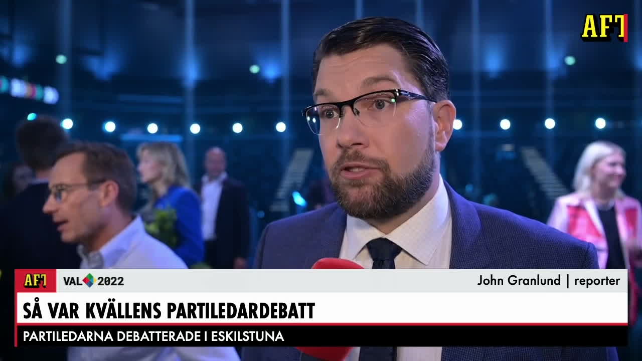 My Rohwedder om att Stenevi (MP) inte ville ta Åkessons (SD) hand: "Objussigt"