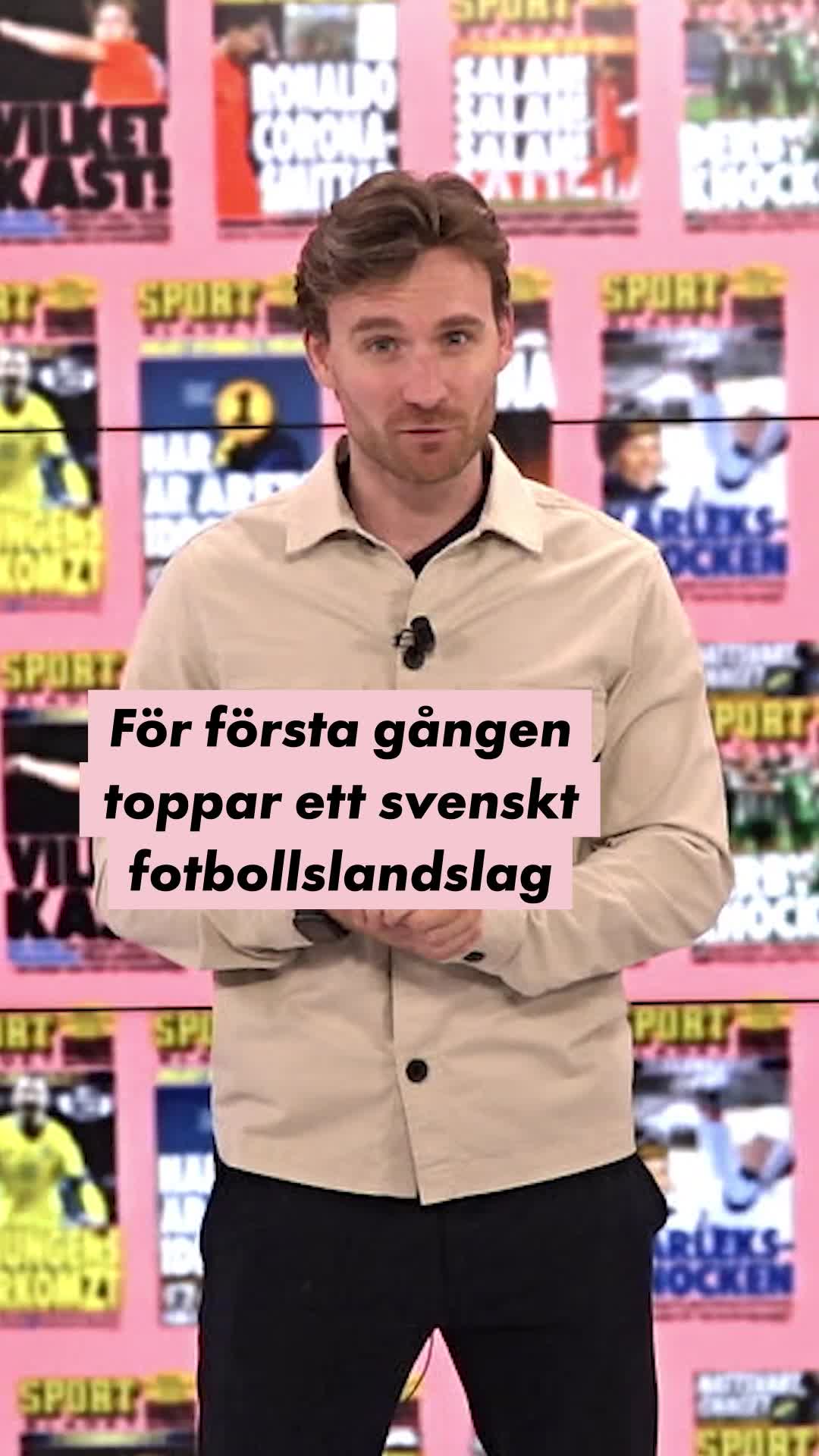 Nu är Sverige etta i världen
